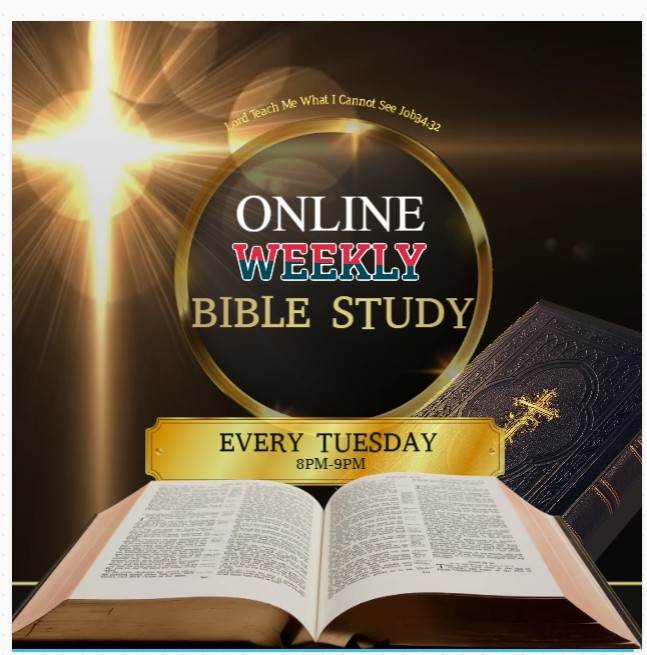 TUESDAY WEEKLY BIBLE STUDY